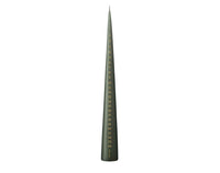 Festive Advent Calendar Cone Candle in Nordic Green by Ester & Erik - 37cm