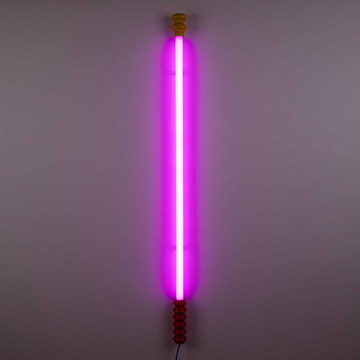 Superlinea LED Tube Lights by Seletti - in Neon Pink, Yellow, Fuscia Red, Blue, Green, and White