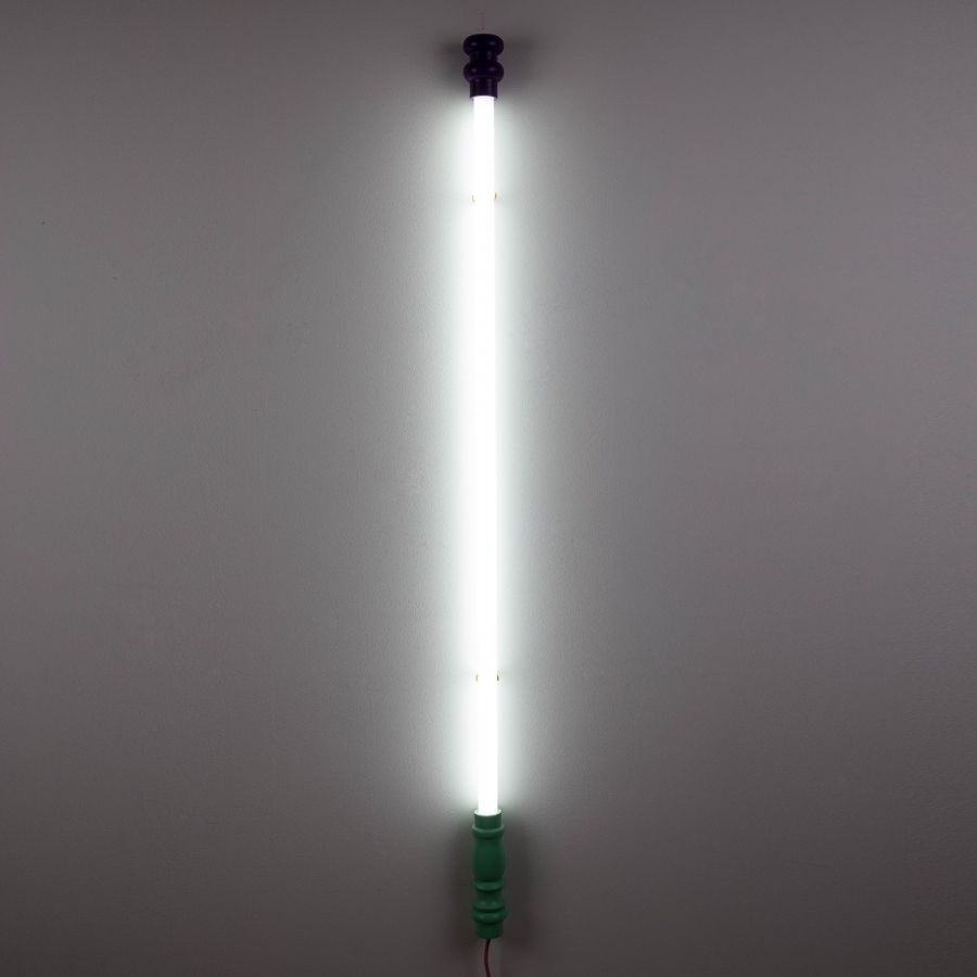 Superlinea LED Tube Lights by Seletti – in Neon Pink, Yellow, Fuscia Red, Blue, Green, and White