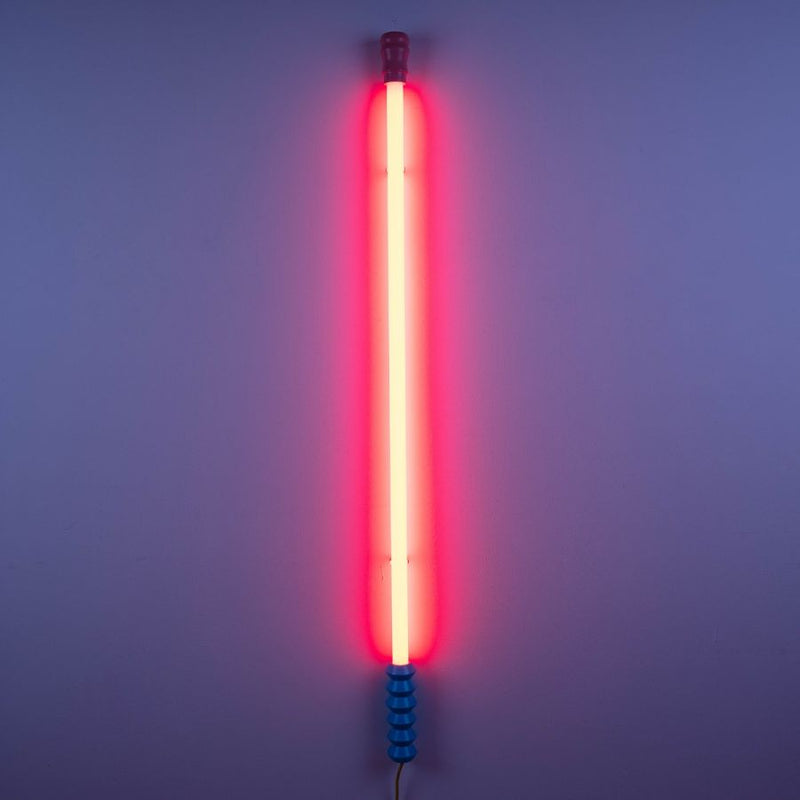 Superlinea LED Tube Lights by Seletti - in Neon Pink, Yellow, Fuscia Red, Blue, Green, and White