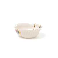 Seletti Kintsugi Salad Bowl – Handmade Porcelain with 24K Gold Accents