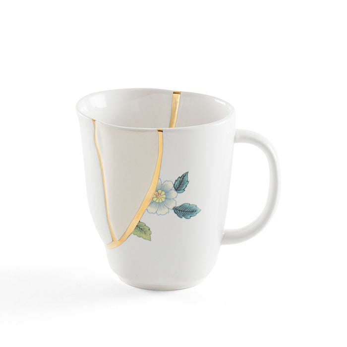 Seletti Kintsugi Mug – Handcrafted Porcelain with 24K Gold Detailing