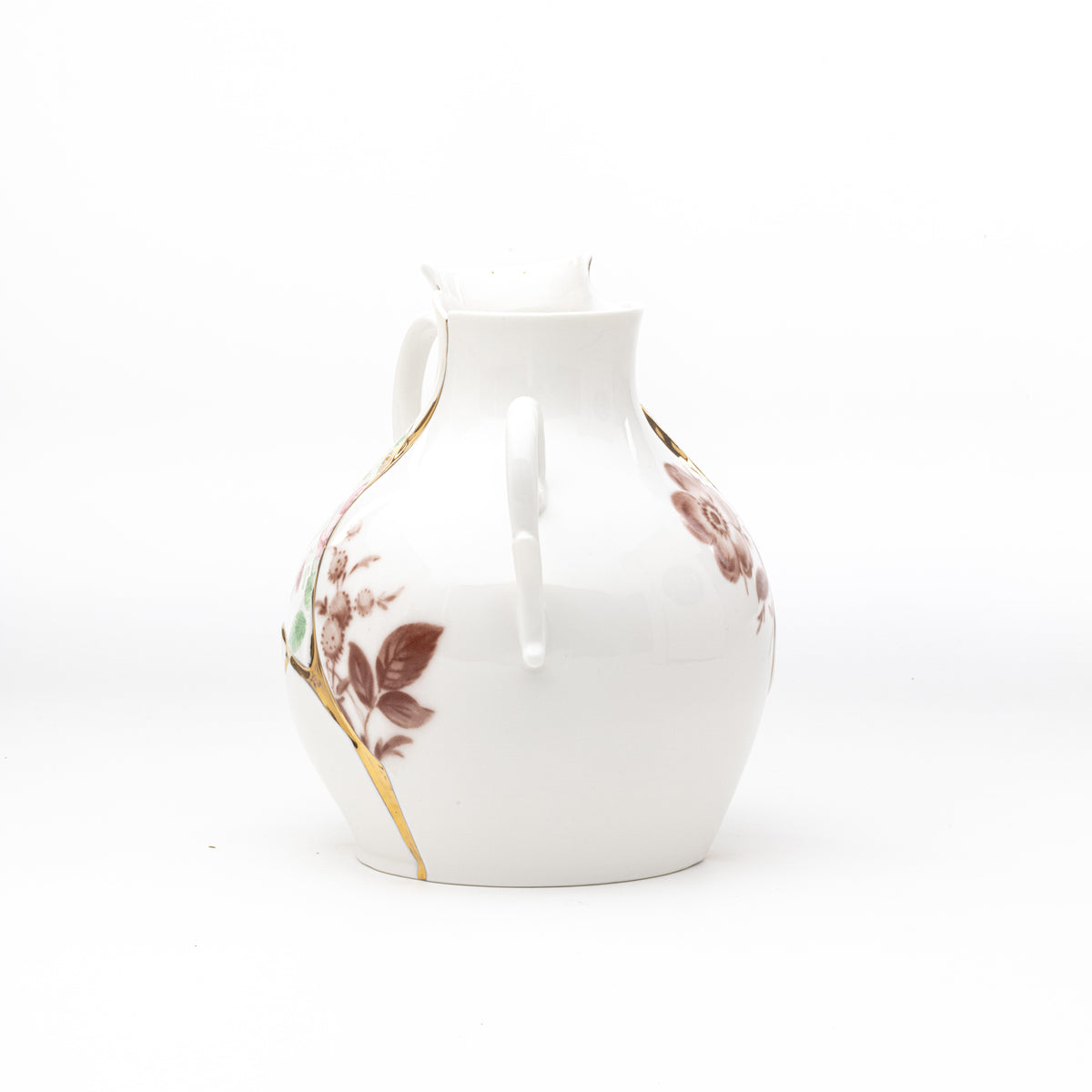 Seletti Kintsugi Vases – Handmade Porcelain Vase with 24K Gold Detailing