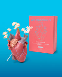 Seletti Love In Bloom Colour Vase – Lifelike Anatomical Heart Vase