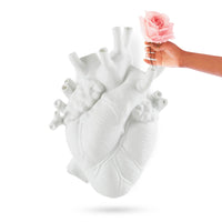 Seletti Love In Bloom Giant Vase - Oversized Anatomical Heart Vase