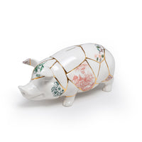 Seletti Kintsugi Piggy Bank by Marcantonio - Golden Cracks of Luck