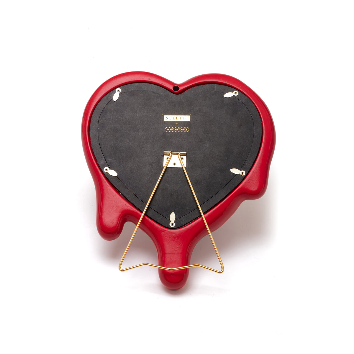 Red Melted Heart Mirror and Picture Frame â€“ Seletti Bold Design