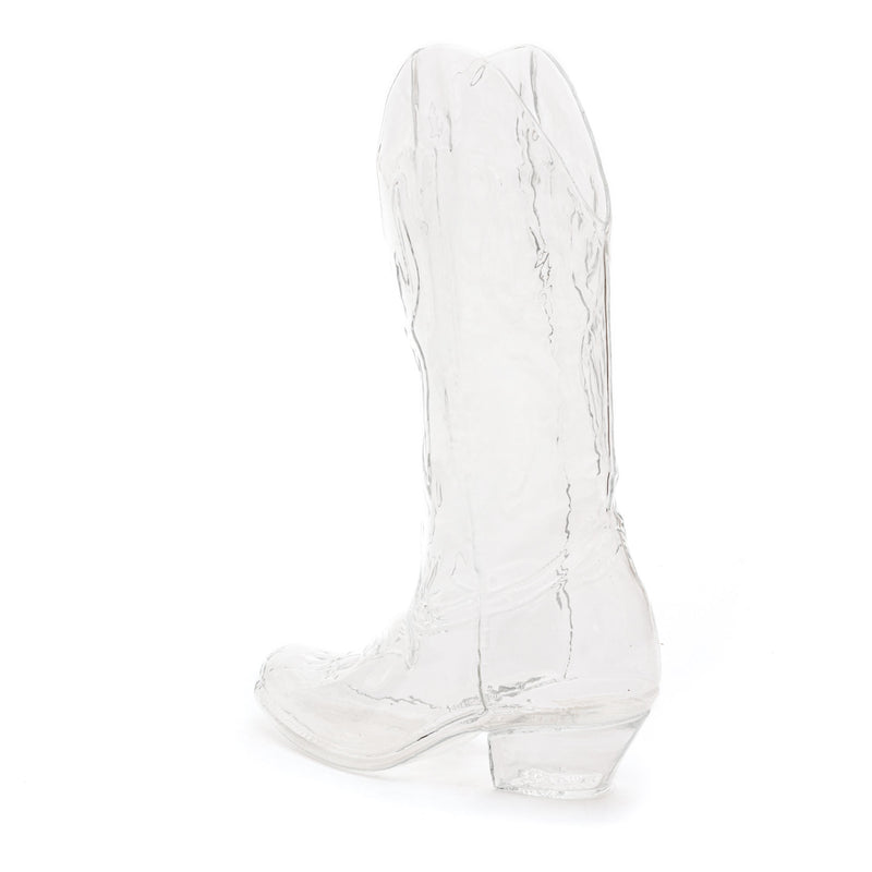 Crystal Bootie Glass Vase by Seletti – Quirky Boot-Shaped Decorative Vase