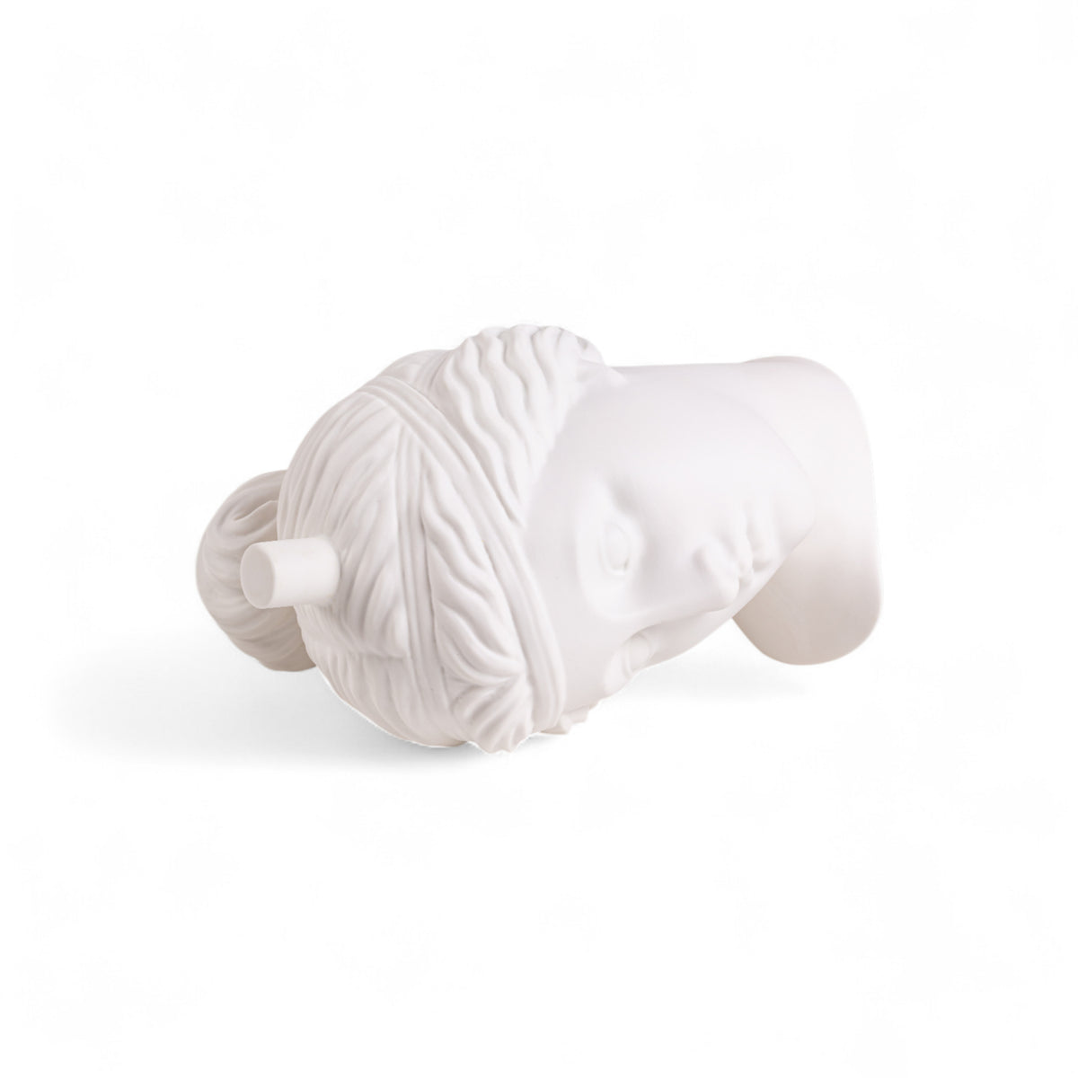 AMOR VOLAT Vase by Seletti – Upside-Down Head Sculpture, 30cm