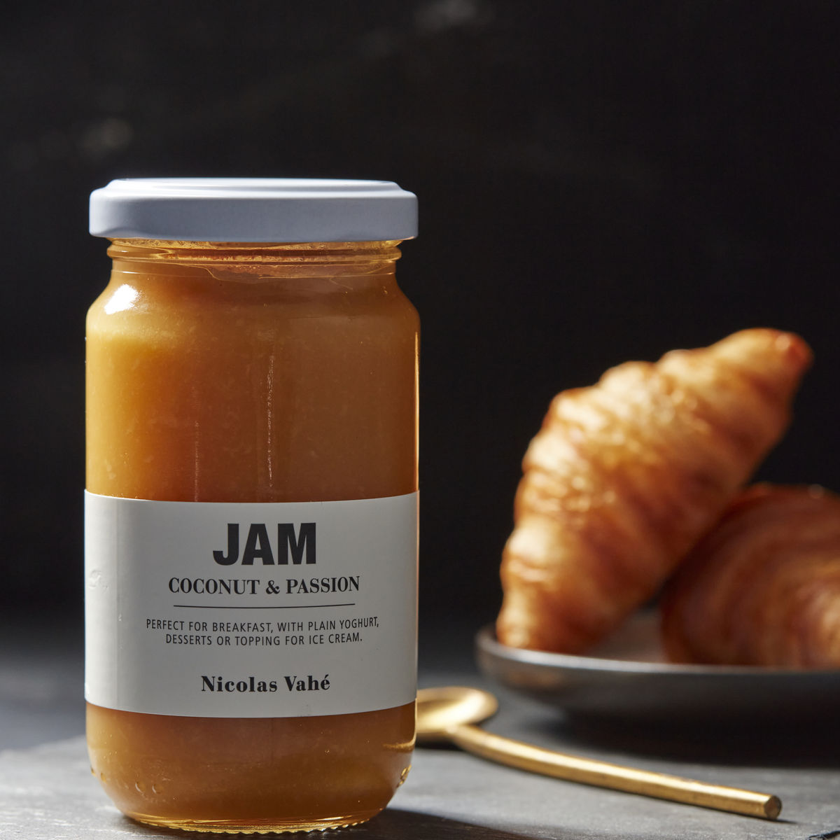 Jam, Coconut and Passionfruit by Nicolas Vahe