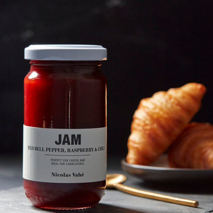 Jam, Red Bell Pepper, Raspberry, and Chilli by Nicolas Vahe