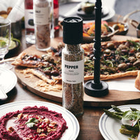 White Pepper and Grinder by Nicolas Vahe