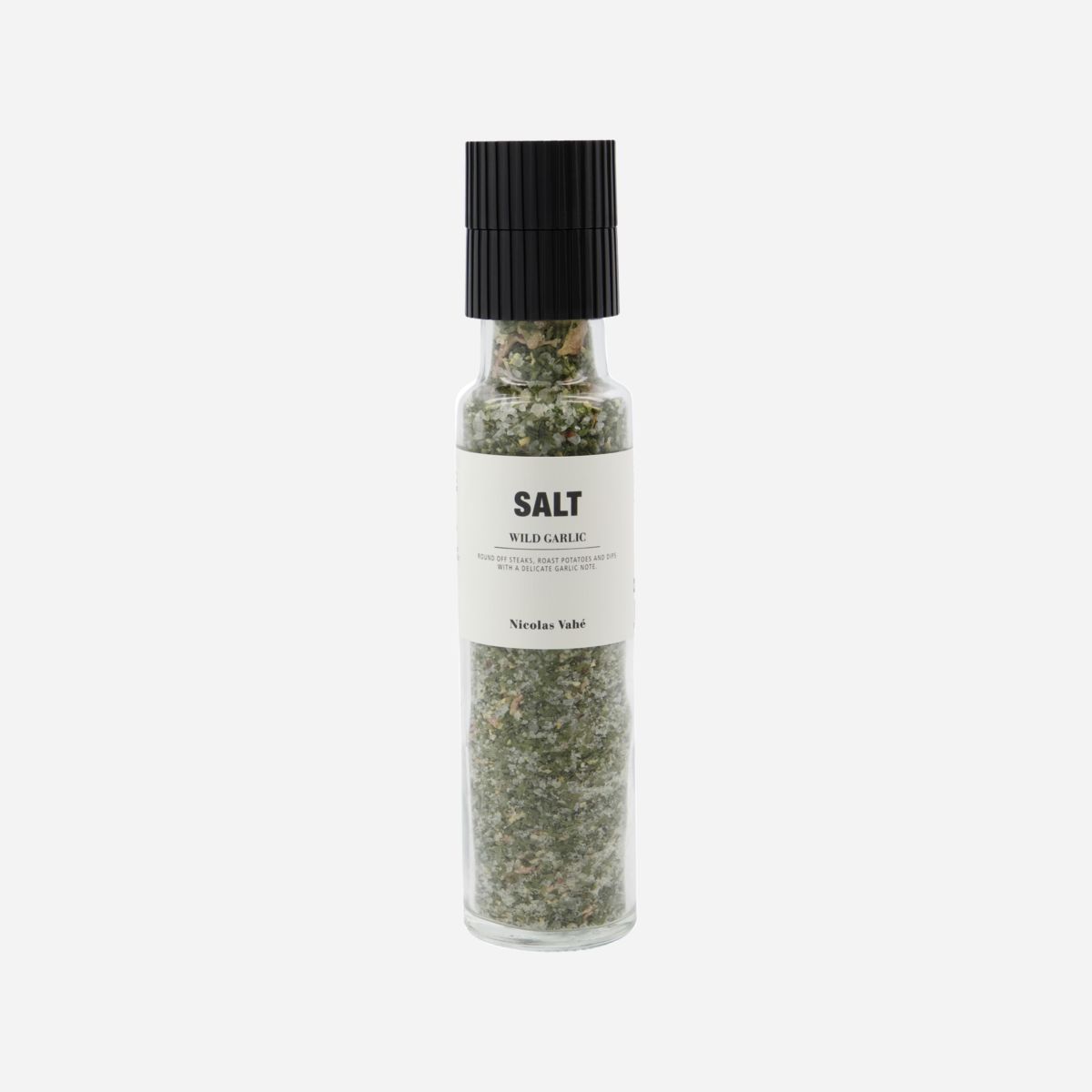 WIld Garlic Sea Salt Grinder by Nicolas Vahe