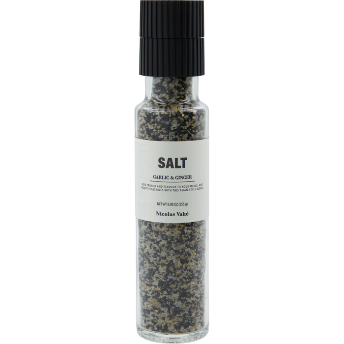 Salt Garlic and Ginger Grinder by Nicolas Vahe