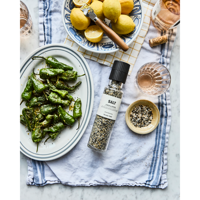 Salt Garlic and Ginger Grinder by Nicolas Vahe