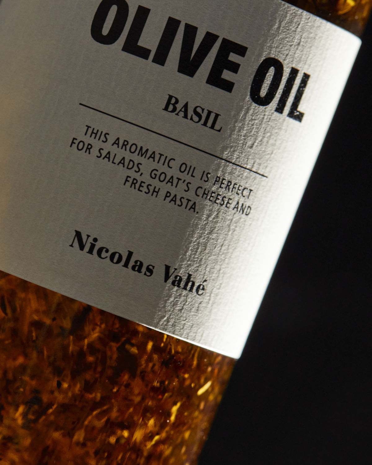 Basil Infused Olive Oil - Nicolas Vahé Gourmet Flavour Enhancer (250ml)