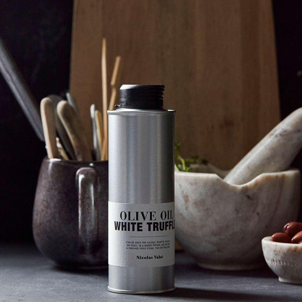 White Truffle Spanish Virgin Olive Oil by Nicolas Vahe