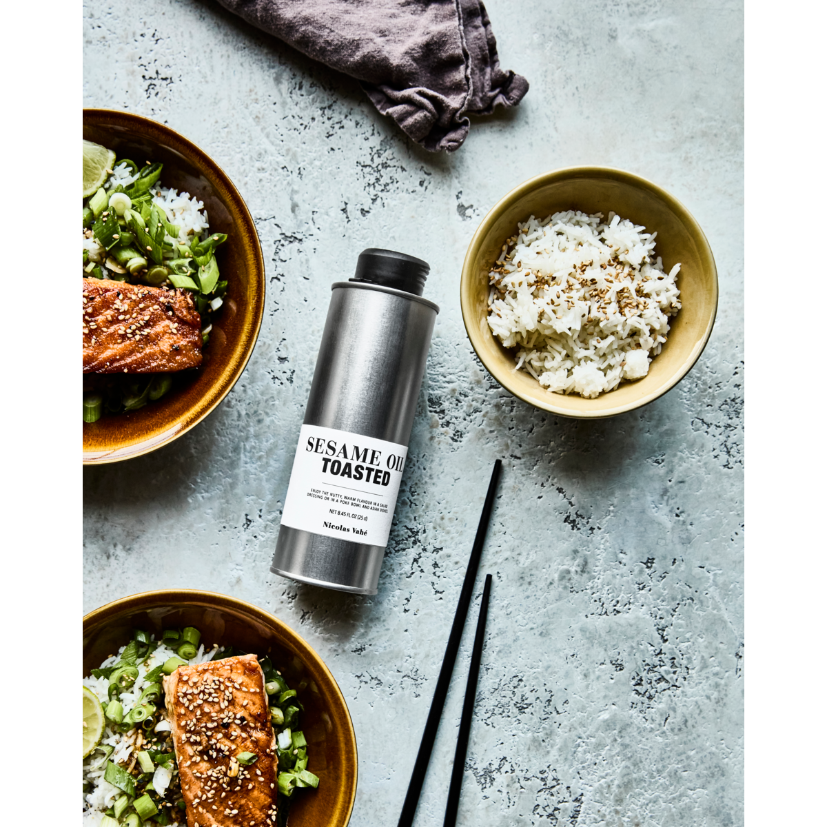 Toasted Sesame Oil by Nicolas Vahe