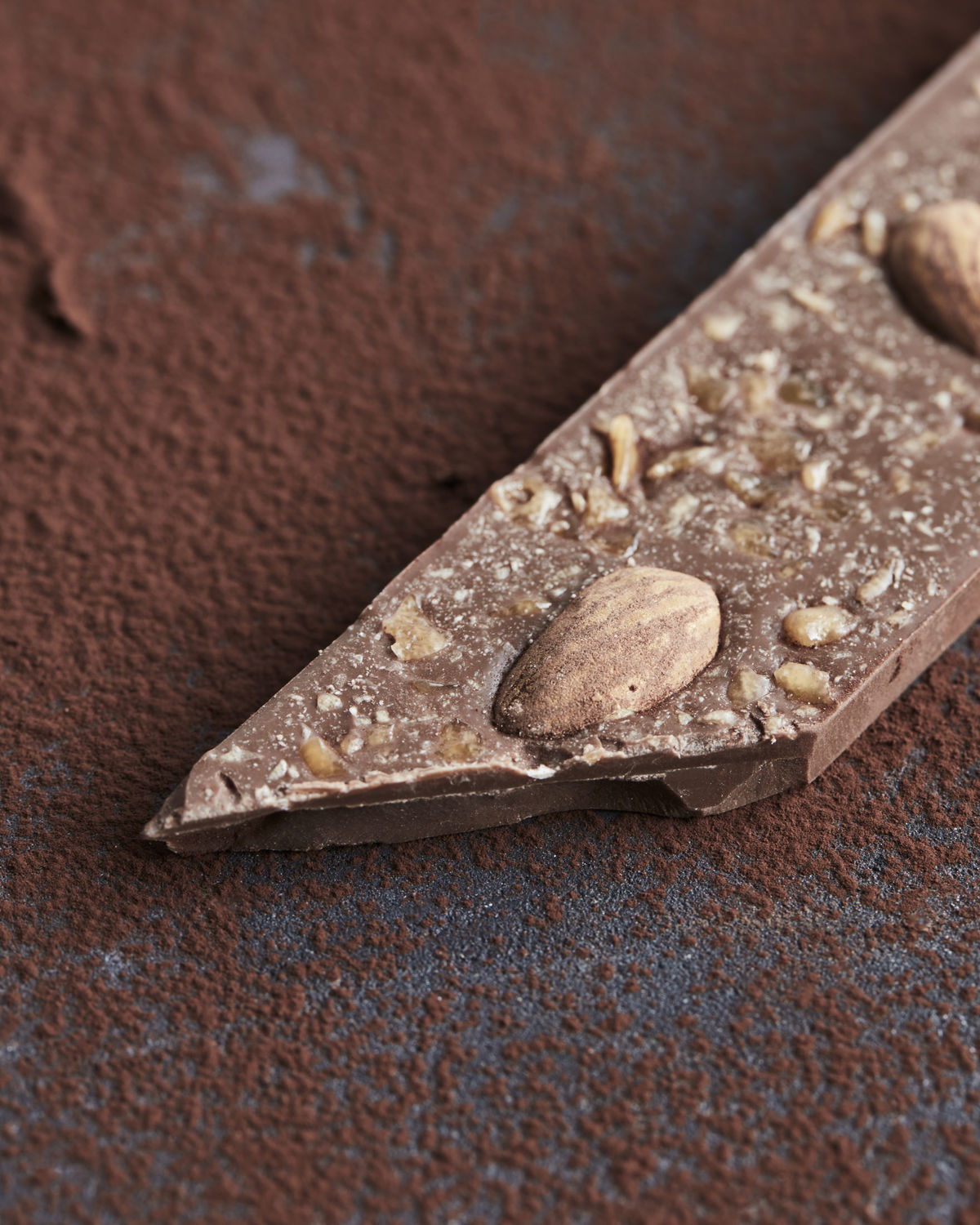 Milk Chocolate Caramel Salt Almonds by Nicolas Vahe