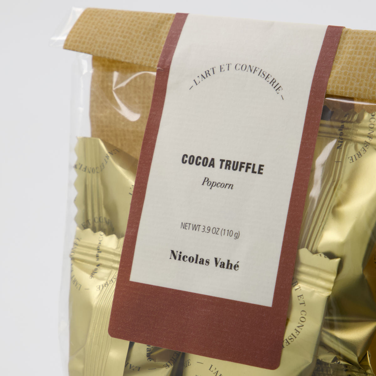 Cocoa Truffle with Popcorn and Crunch by Nicolas Vahe