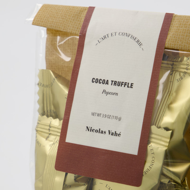 Cocoa Truffle with Popcorn and Crunch by Nicolas Vahe