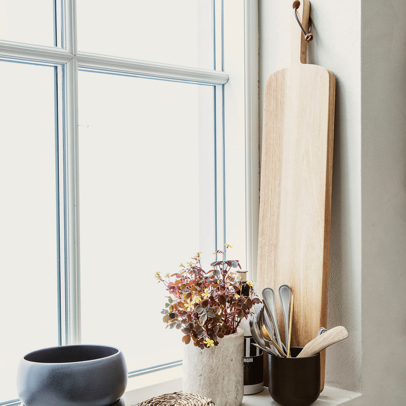 Long Serving Board, Acacia Wood, Cutting Board, Tapas Board by Nicolas Vahe