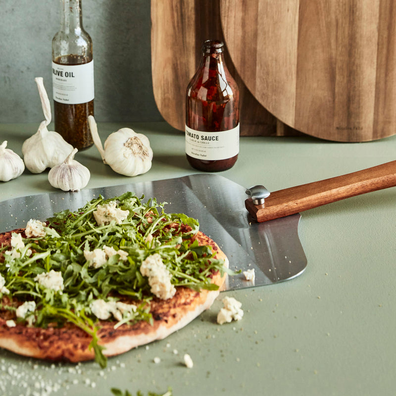 Pizza Peel, Home Chef, Acacia Wood and Steel, Nature by Nicolas Vahe