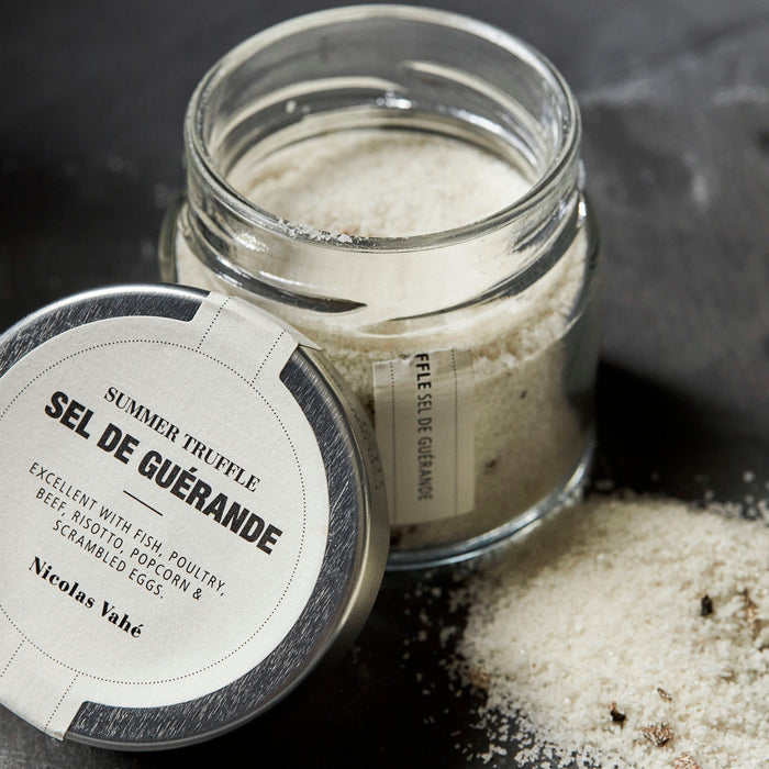 Finishing Salt, Sel de Guérande with Summer Truffle by Nicolas Vahe