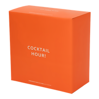 orange cocktail hour gift box for urban nature culture gin-tonic glasses