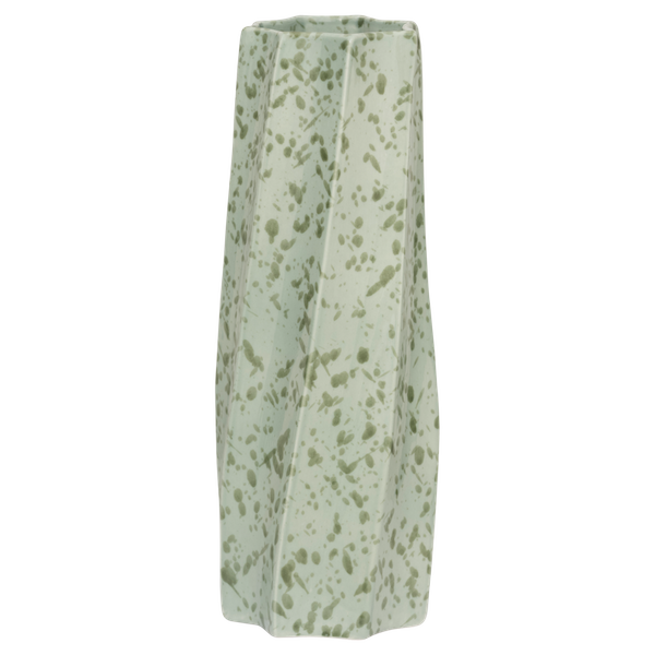 alternate angle showing sculptural twisted form of Spille vase