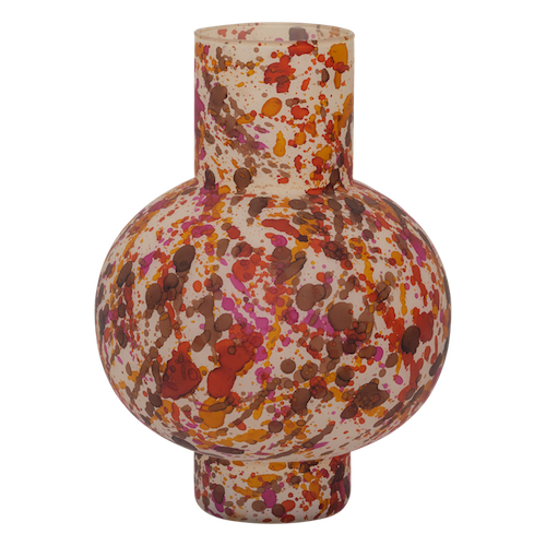 product cut-out of urban nature culture imogen vase in recycled glass multi-colour