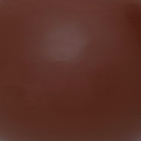 close-up of matt red glaze on ilo earthenware pot by urban nature culture