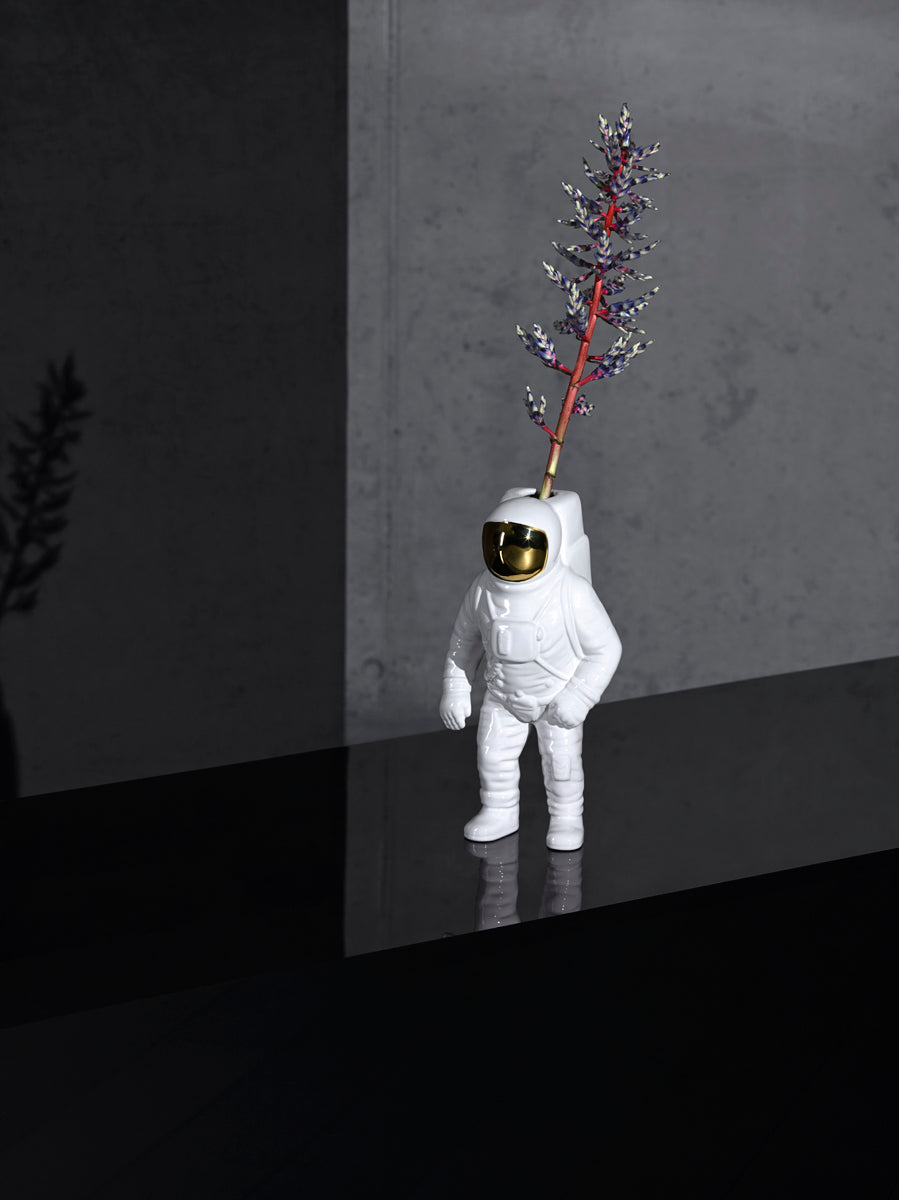 Cosmic Diner Starman Vase – Astronaut Flower Vase by Seletti