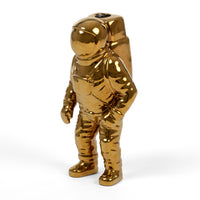 Cosmic Diner Starman Vase Gold - Astronaut Flower Vase by Seletti (28cm)