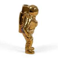 Cosmic Diner Starman Vase Gold - Astronaut Flower Vase by Seletti (28cm)