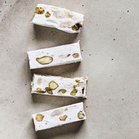 Soft Nougat with Almonds and Pistachios