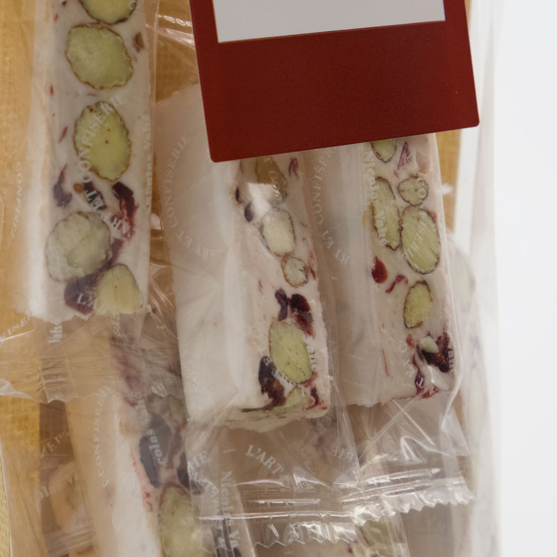 Soft Nougat with Almonds and Cranberries