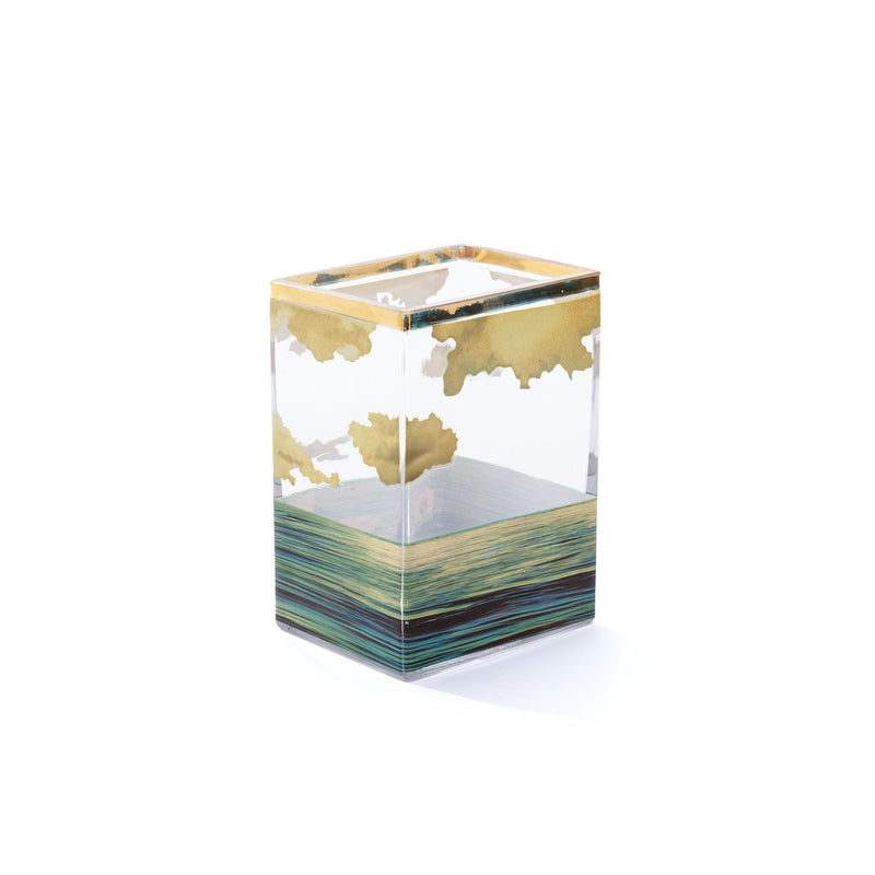 Seletti x TOILETPAPER Square Glass Vase â€“ Medium & Large