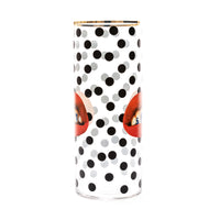 Seletti x TOILETPAPER Cylindrical Glass Vase â€“ Small, Medium & Large