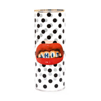 Seletti x TOILETPAPER Cylindrical Glass Vase â€“ Small, Medium & Large