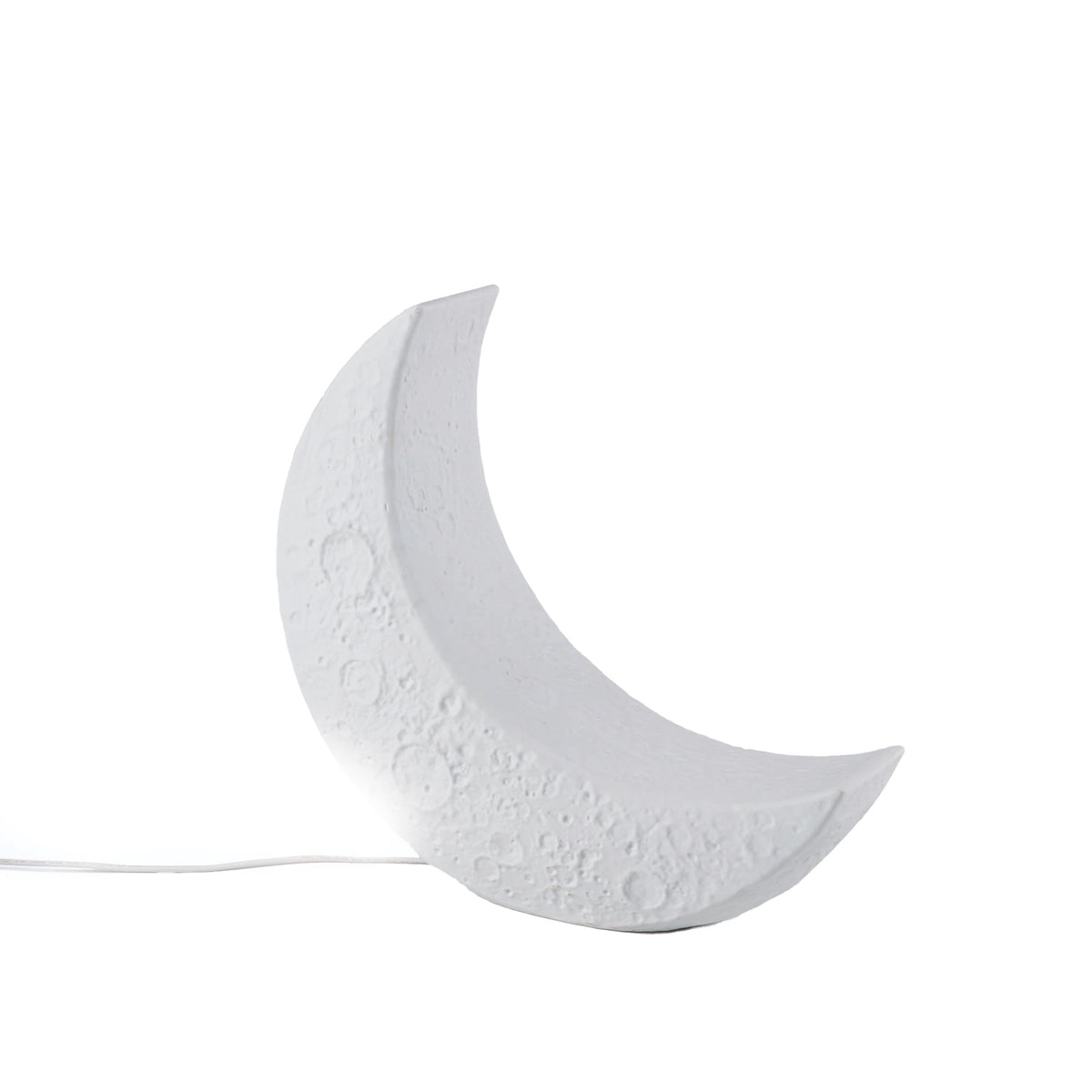 Seletti My Tiny Moon Lamp – Unique Table Lamp with Replaceable LED Bulb