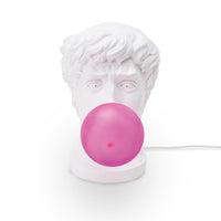 Seletti Wonder Lamp - Classical Warrior with Bubble Gum Table Lamp