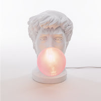 Seletti Wonder Lamp - Classical Warrior with Bubble Gum Table Lamp