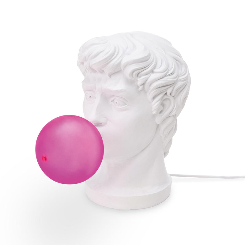 Seletti Wonder Lamp – Classical Warrior with Bubble Gum Table Lamp