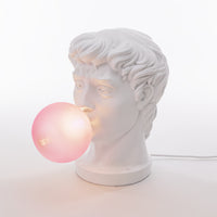 Seletti Wonder Lamp - Classical Warrior with Bubble Gum Table Lamp