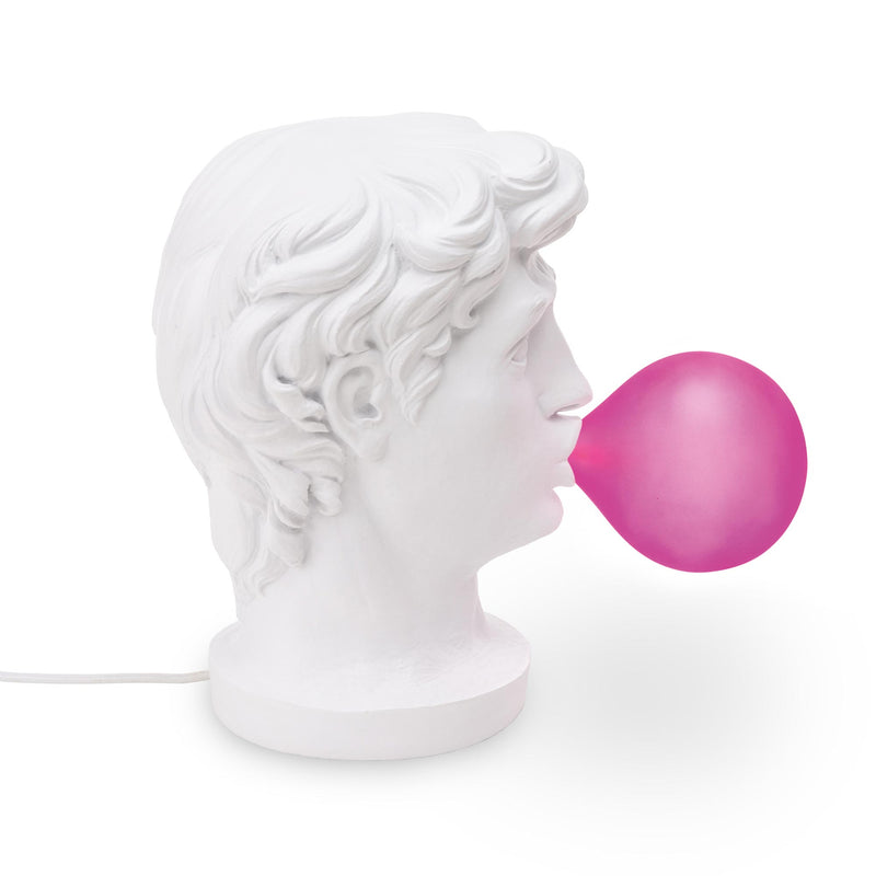 Seletti Wonder Lamp - Classical Warrior with Bubble Gum Table Lamp