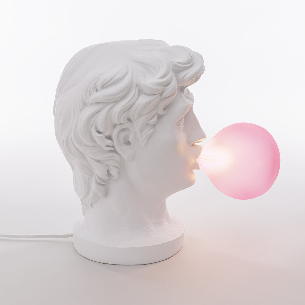 Seletti Wonder Lamp – Classical Warrior with Bubble Gum Table Lamp