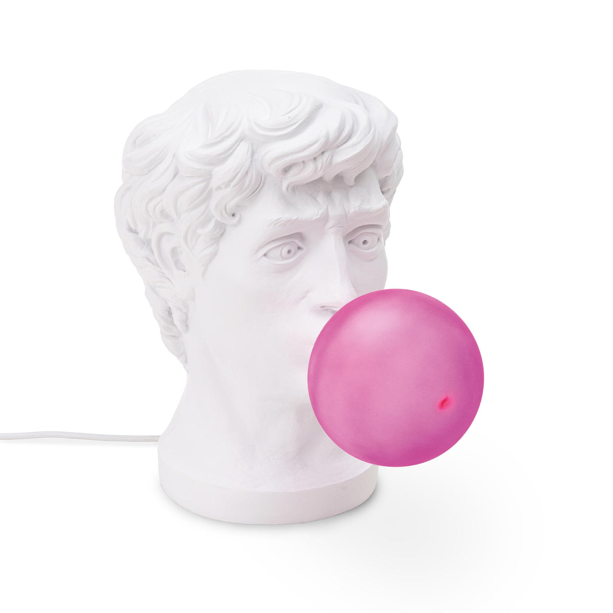 Seletti Wonder Lamp – Classical Warrior with Bubble Gum Table Lamp