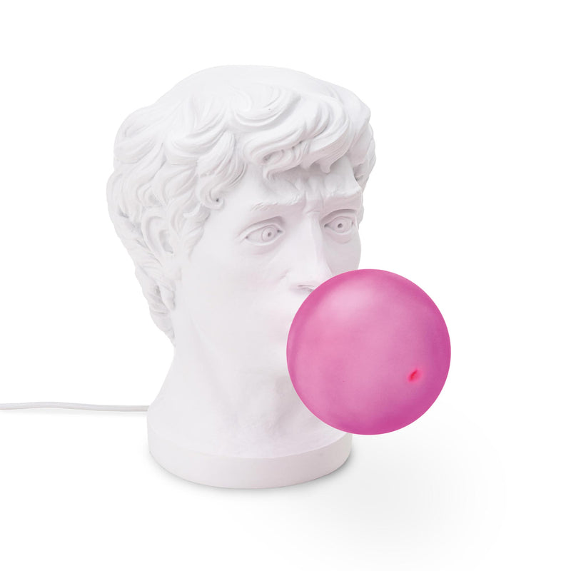 Seletti Wonder Lamp - Classical Warrior with Bubble Gum Table Lamp