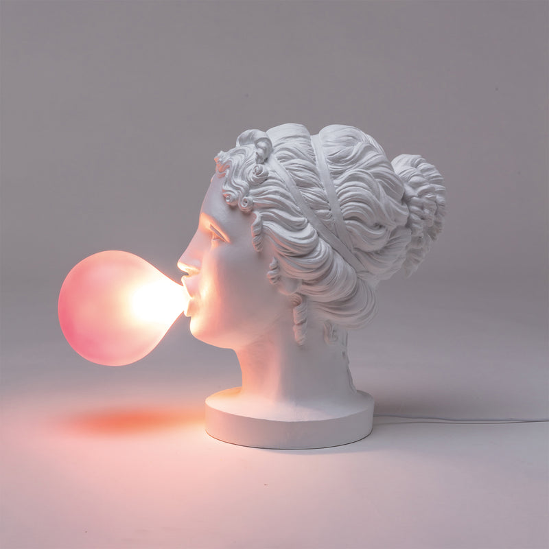 Seletti Grace Lamp - Surreal Winking Goddess Table Lamp